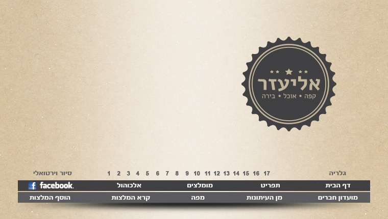 אליעזר בר קפה - מסעדה סגורה