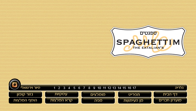 ספגטים ירושלים - המסעדה נסגרה